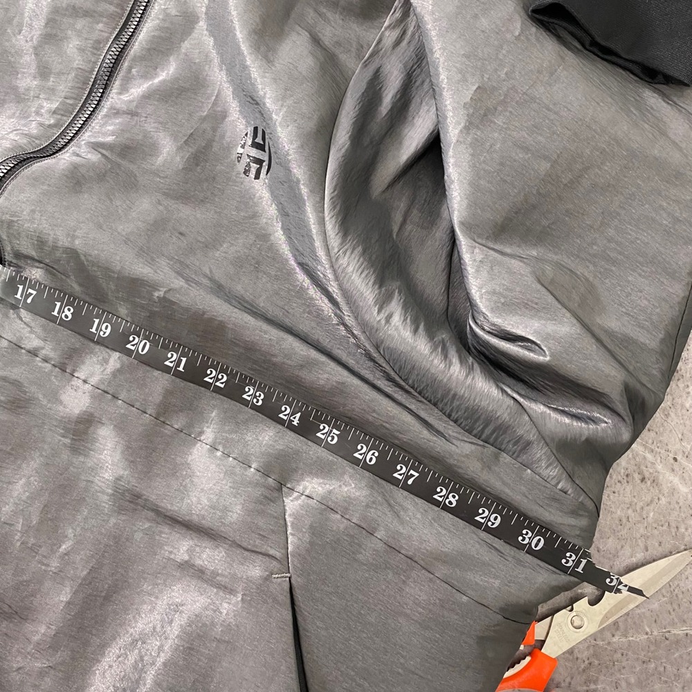 Adidas Jacketā Men's 2XL Gray Bomber Track Harden Traveler Basketball IB9432 - Picture 11 of 16